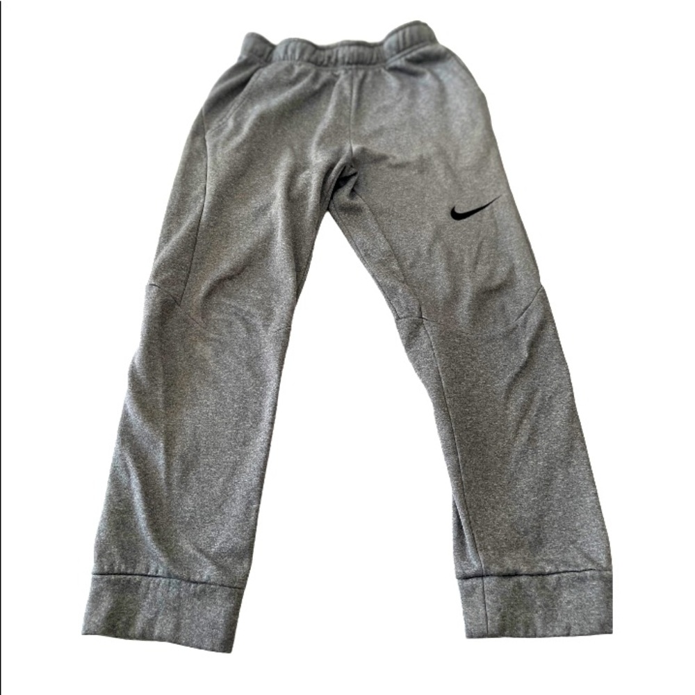 NIKE - Fleece Joggers - Dri-Fit - Grey - Boys Size Large